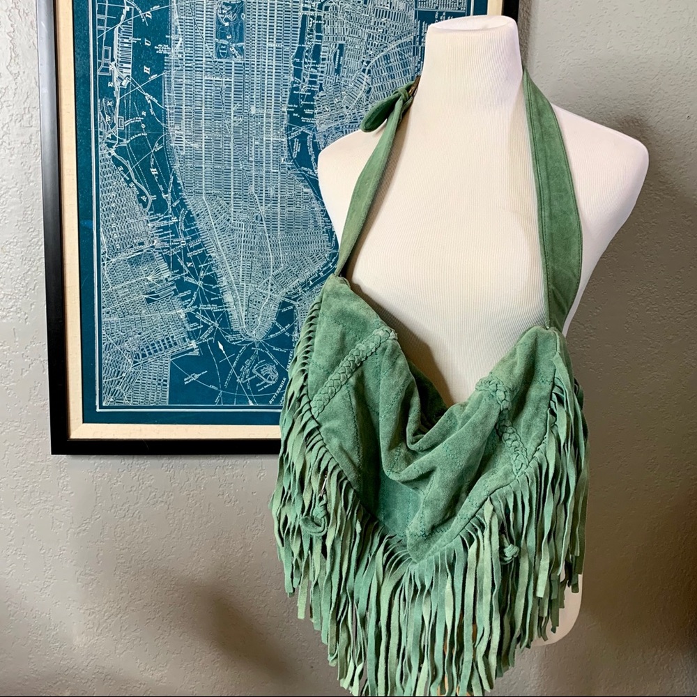 URBAN OUTFITTERS ECOTE FRINGE BAG